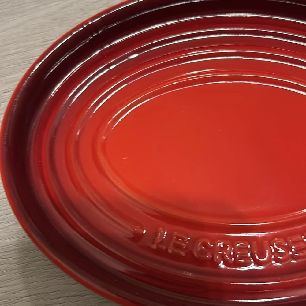 Le Creuset bright red